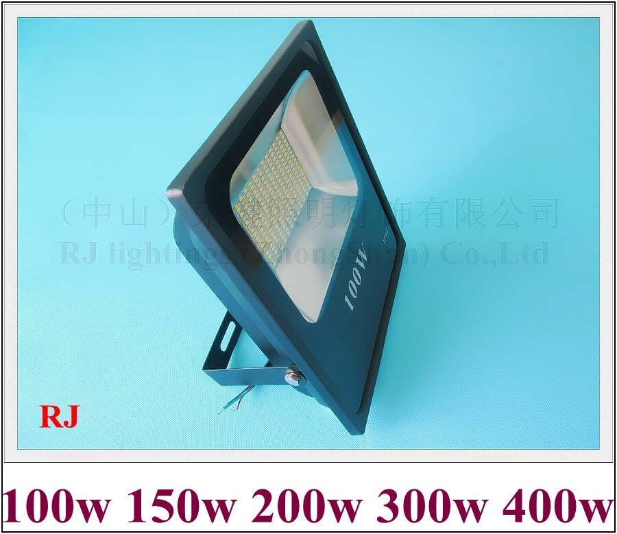 SMD5730 LED 홍수 빛 투광 조명 AC85V-265V 방수 IP65 CE 알루미늄 높은 밝은 100W 400W (100 150 200 300)